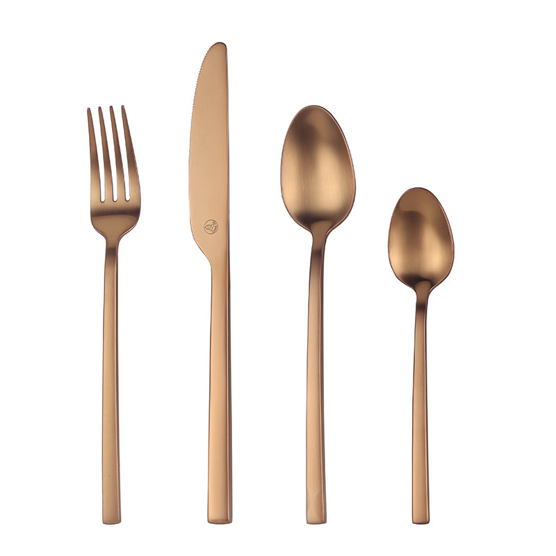 90022 Sets de cuberterías Oro rosa Mate